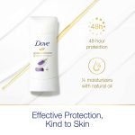 Dove Advanced Care Antiperspirant Deodorant Stick for Women, Lavender Fresh, for 48 Hour Protection And Soft And Comfortable Underarms, 2.6 Ounce (Pack of 4) - Image 3